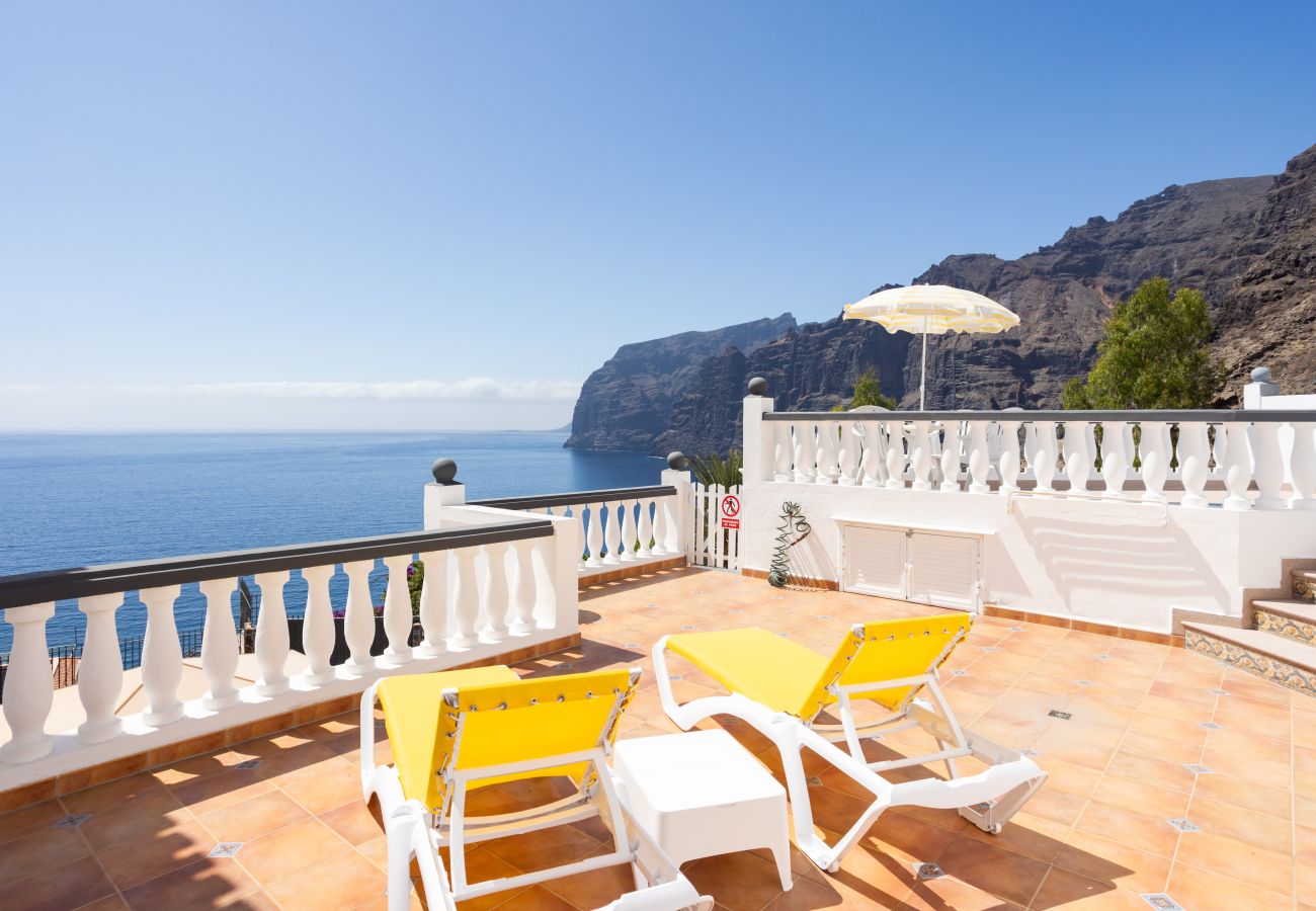 Villa en Santiago del Teide - Home2Book Luxury Villa Seaviews Los Gigantes, Pool