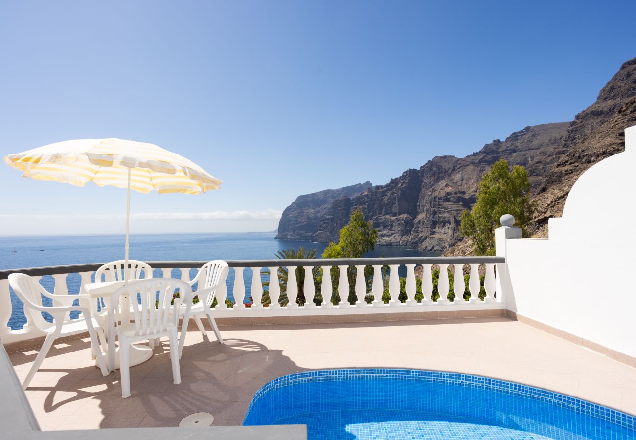 Villa en Santiago del Teide - Home2Book Luxury Villa Seaviews Los Gigantes, Pool