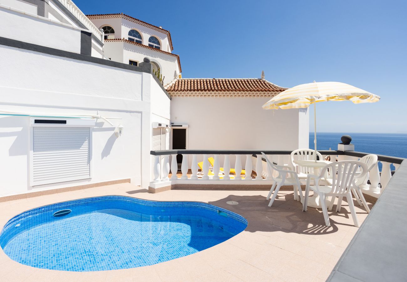 Villa en Santiago del Teide - Home2Book Luxury Villa Seaviews Los Gigantes, Pool