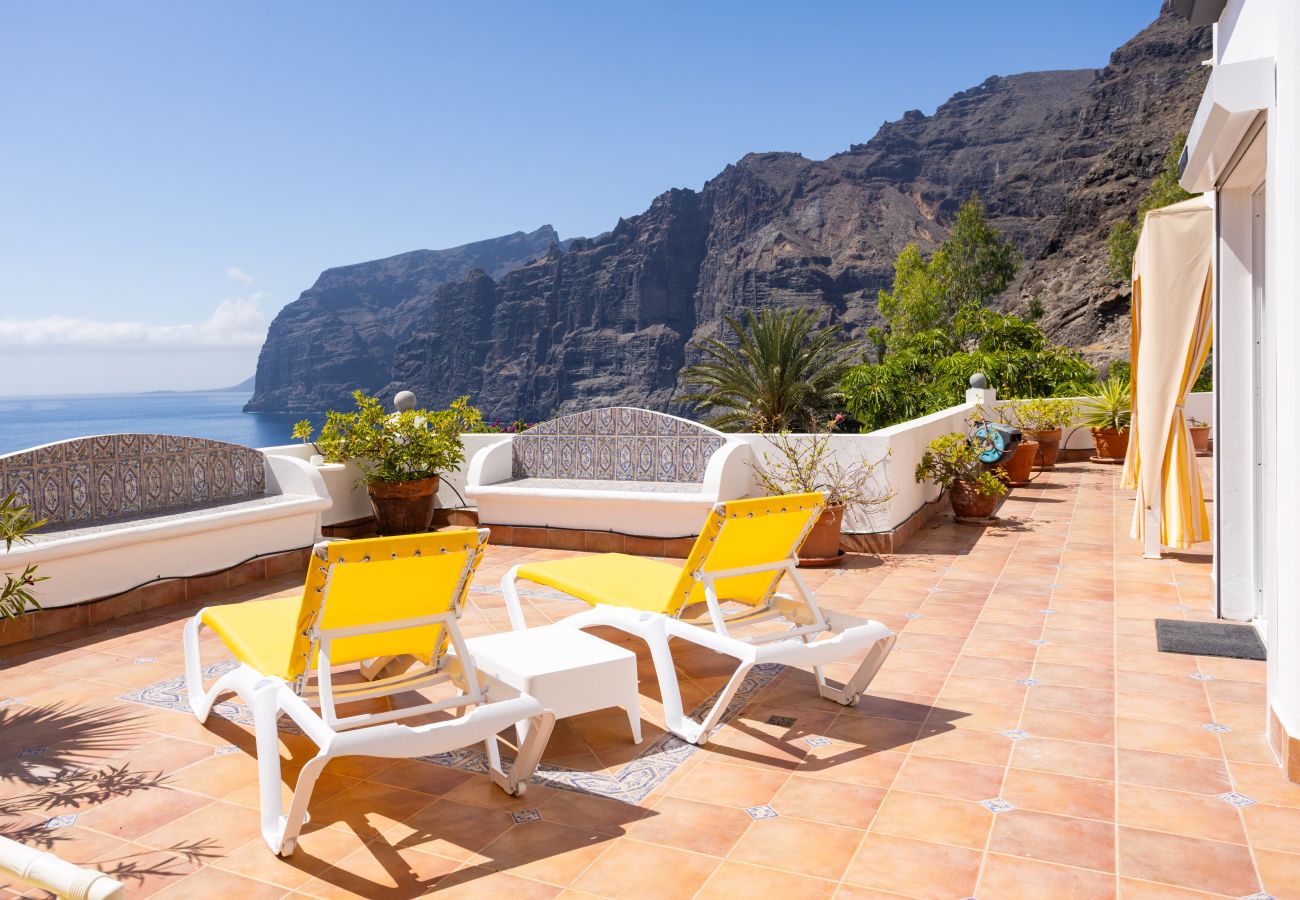 Villa en Santiago del Teide - Home2Book Luxury Villa Seaviews Los Gigantes, Pool